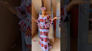 BEAUTIFUL LONG ANKARA GOWN DRESS FOR MAMA'S #zamakalefashion #fashion #afrifashion
