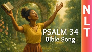 Psalm 34 NLT Bible Song – Taste and See That the Lord Is Good – Scripture Worship Music