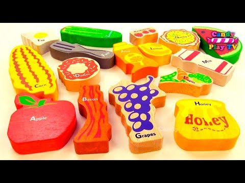 ABC SONG Learn ALPHABETS with wooden toys for kids Alphabet Songs on Candy Play TV