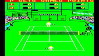 3D-Tennis for the BBC Micro