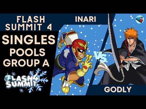 Inari (Captain Falcon) vs AFM Godly (Ichigo) - SSF2 Pool A - Flash Summit 4