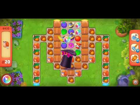 Gardenscapes 8833 level