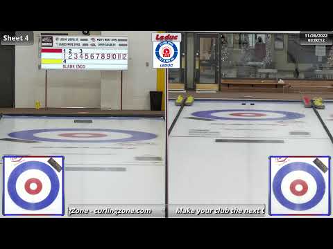 Carey/Hodgson vs. Strouse/Casper - Draw 4 - Curling Stadium Alberta Curling Series Doubles