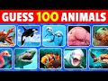 Guess 100 Sea Animals In 3 Seconds Easy Medium Hard Impossible