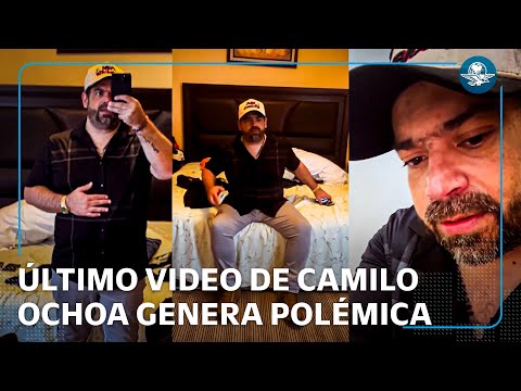 “Yo ocupo más haters”; pidió Camilo Ochoa en Instagram horas antes de ser asesinado
