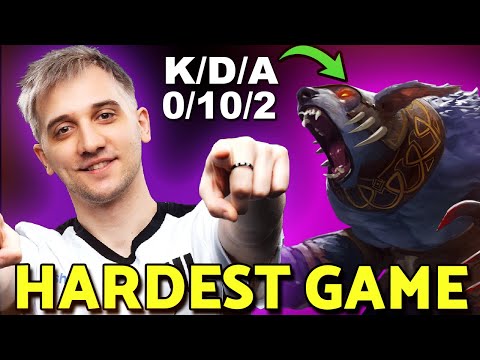 Arteezy's HARDEST Game EVER? Impossible Lane Phase Comeback! (ALMOST RAGE QUIT)