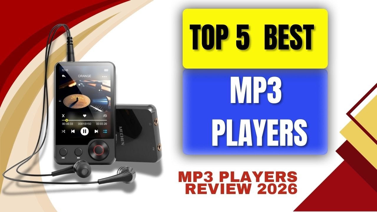 🎵 Top 5 Best MP3 Players 2026 — Hi Res Audio & Portable Music Picks