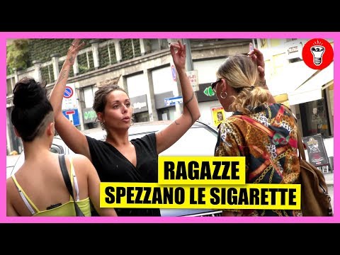 Ragazze Spezzano Le Sigarette alla Gente - [Esperimento Sociale] - theShow