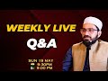 Weekly Live Q & A  Session || Aasim Iftekhar ||