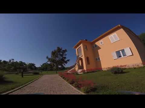 Villa Mačini Istria from first person view