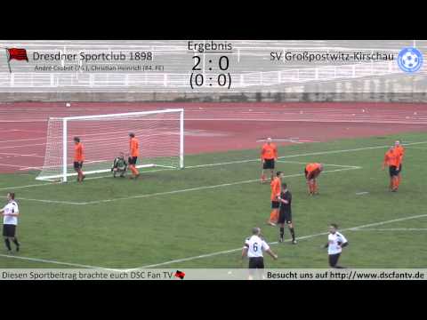 Tor: Dresdner SC 1898 1:0 SV Großpostwitz-Kirschau