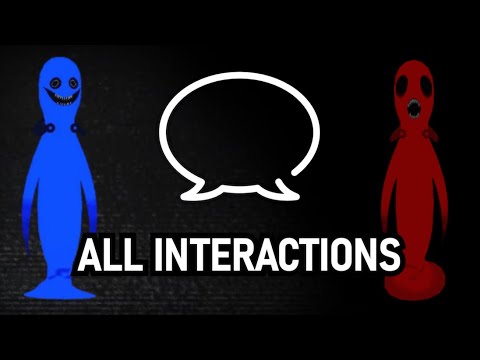 All Blue and Red Imaginary Friend Conversations | ROBLOX PRESSURE - WORTH THE WAIT UPDATE
