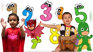 liz&bab nmeros kids/nmeros pj marks/nmeros menino gato/numeros at 10 portugues e ingles