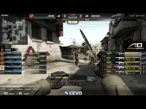 Method vs Team Coast Game 1 (CEVO-P CS:GO Season 8) - Vansilli & Dust