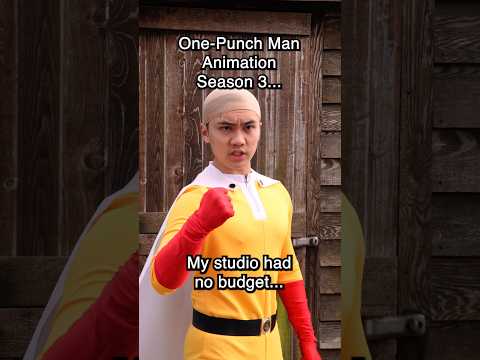 One Punch Man Season 3 Animation… 🥀 #onepunchman #onepunchmanseason3 #saitama