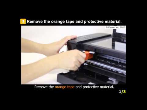 Thumbnail for PIXMA MG3620: Setting Up the Printer