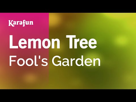 Karaoke Lemon Tree - Fool's Garden *