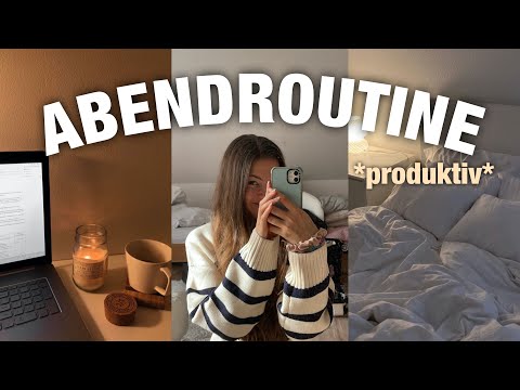 UNI ABENDROUTINE 2022 - produktiv, entspannt