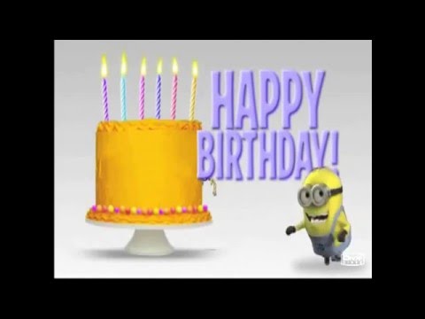 Happy Birthday Minions !!