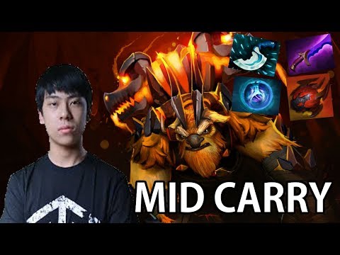 Ana Mid Carry Earthshaker using SumaiL's Build - Dota 2