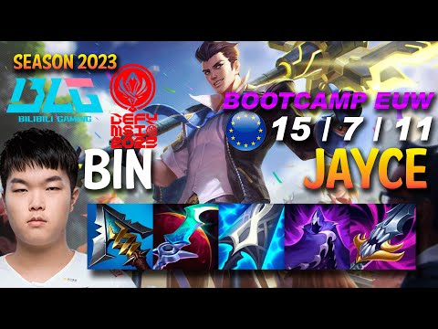 BLG Bin JAYCE vs KENNEN Top - BOOTCAMP MSI 2023 - EUW Ranked
