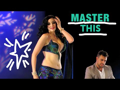 "SILK WAIST" Belly Dance abdominal isolations - Shahrzad | Full How-to  → WorldDanceNewYork.com