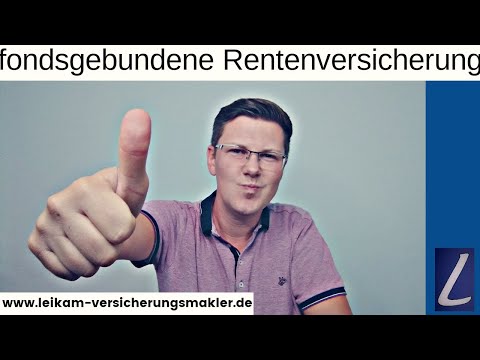 Fondsgebundene Rentenversicherung | Geld im Alter | Altersvorsorge | Sparen | Vermögen aufbauen |