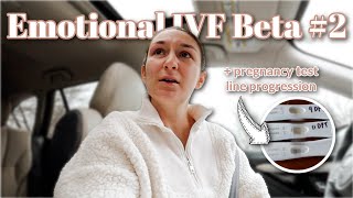 Emotional IVF Beta Test Day | Beta HCG #2 | Pregnancy After 3 Years of Infertility