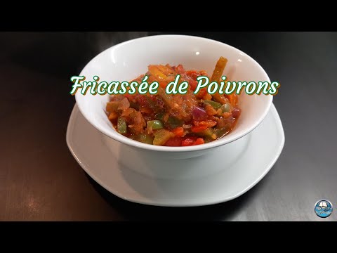 Recette de FRICASSÉE de POIVRONS express 🫑😋❤️