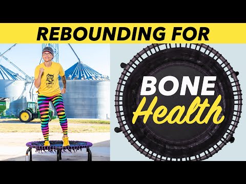 Bone Strength Rebounder Workout | Gentle Mini Trampoline Exercise for Osteoporosis Support