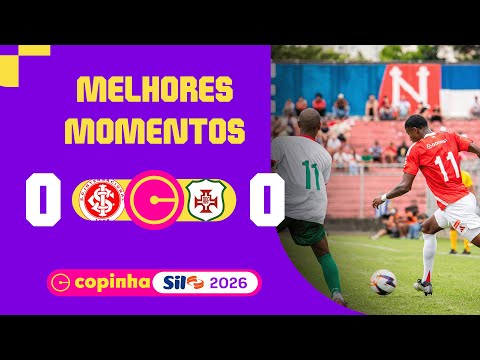Gols e lances de Internacional x Portuguesa Santista