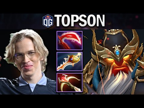 OG.TOPSON EMBER SPIRIT WITH 18 KILLS - DOTA 2 7.27 GAMEPLAY