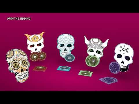Настольная игра Skull Череп для всей семьи на английском языке версия - фото 1 - id-p3165452650