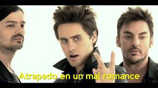 30 seconds to mars bad romance sub español