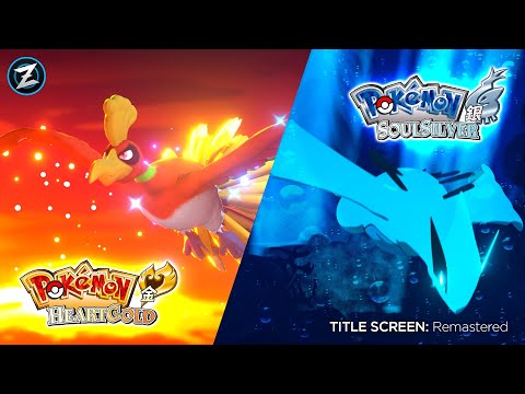 JOHTO TITLE SCREEN: Remake ► Pokémon Heart Gold & Soul Silver (Visuals by  @BlutwoAnimations )