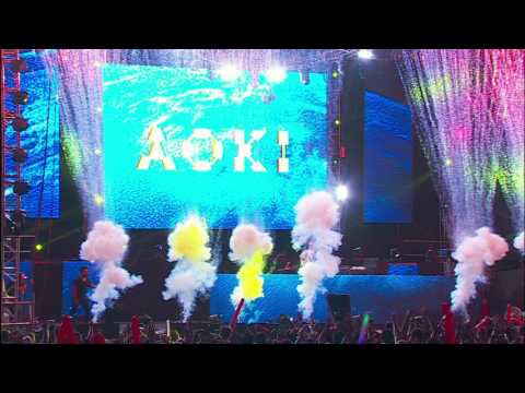 Steve Aoki en los WDM Radio Awards 2017
