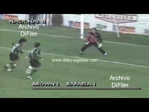 Almirante Brown Arecifes vs Atletico Rafaela Fecha 2 Primera B Nacional 1997