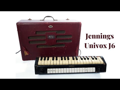 Super Rare Univox Jennings Synth Keyboard image 16