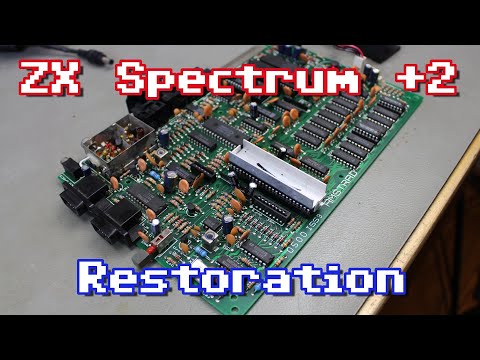 Sinclair ZX Spectrum +2 Full Restoration