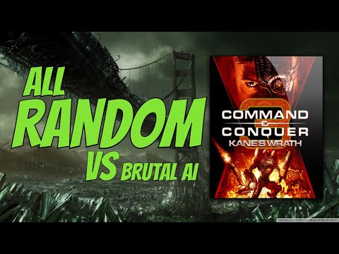 Command & Conquer 3  Kane's Wrath ALL RANDOM BRUTAL - Skirmish Maps