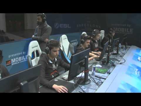 1st half of G2 eSports vs. X6tence ESL Barcelona Invitational