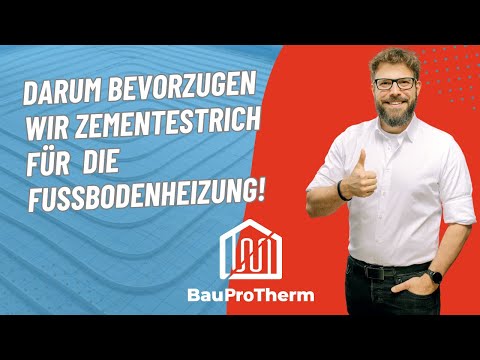 Darum bevorzugen wir Zementestrich!