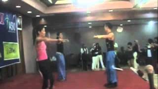 preview picture of video 'ZUMBA® fitness class with JUN KO AGUS Mueve Mueve, Jakarta City, Indonesia'