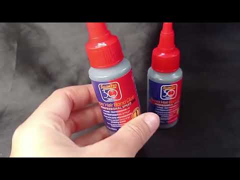 COLA DE CÍLIOS E CABELO SALON PRO SUPER BOND ANTI FUNGO 30SEC 30 ML