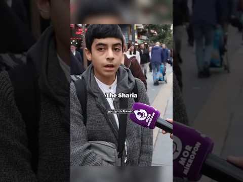Turkish Boy's Silent Response Goes Viral!  #islam #muslim #viral