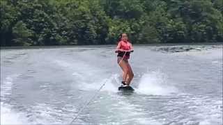 preview picture of video 'Lake Jocassee 2014 wakeboarding movie'