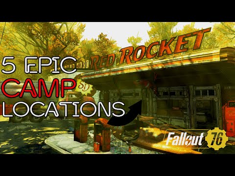 Fallout 76 5 Epic Camp Locations! 