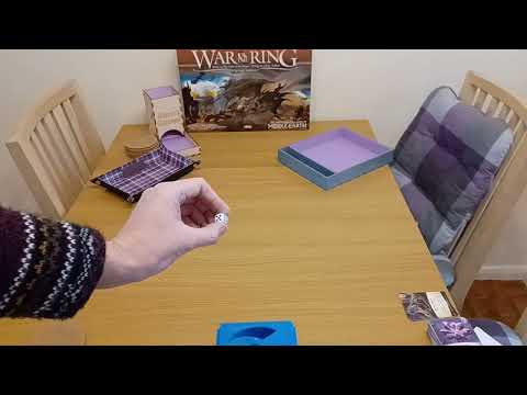 Dice Distancing 115 How far do dice roll? War of the Ring board game AmassGames Lord of the Rings