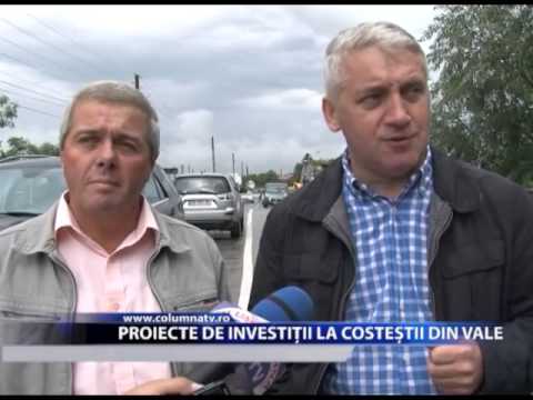 Proiecte de investiții la Costeștii din Vale (Columna TV)