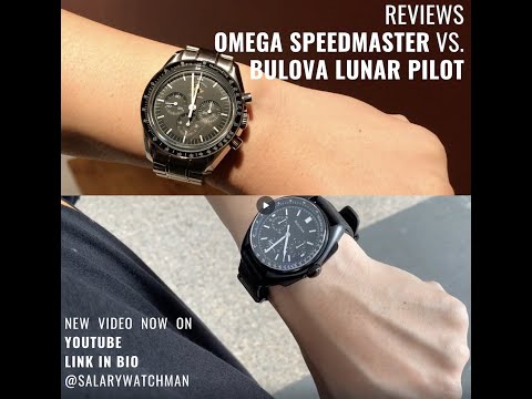 Salarywatchman Reviews | Omega Speedmaster vs. Bulova Lunar Pilot